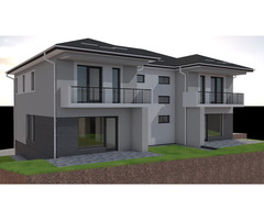 Persoana fizica vand casa tip duplex D+P+E+pod 180 mp utili (120+60 demisol) 5 cam 250mp teren - 1