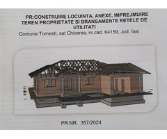 Teren intravilan cu proiect si autorizatie de construire