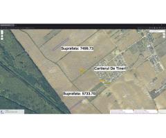 Buftea, lot-uri de 5733.70mp si 7499.73mp, langa Cartierul de Tineri