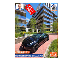 Best price! Ap 3 cam, 2 bai, balcon, parcare | Cortina 126 - Pipera