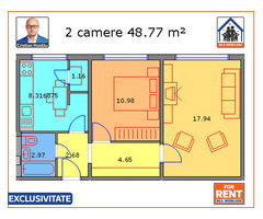De inchiriat: Apartament 2 camere | Berceni | Renovat, Mobilat, Utilat - 8