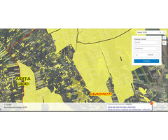 Terenuri extravilane Cavadinesti, Fartanesti jud Galati